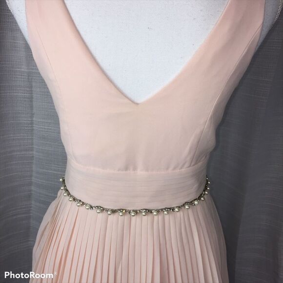 NWOT Minuet Peach Sleeveless Dress Sz S - Picture 6 of 12